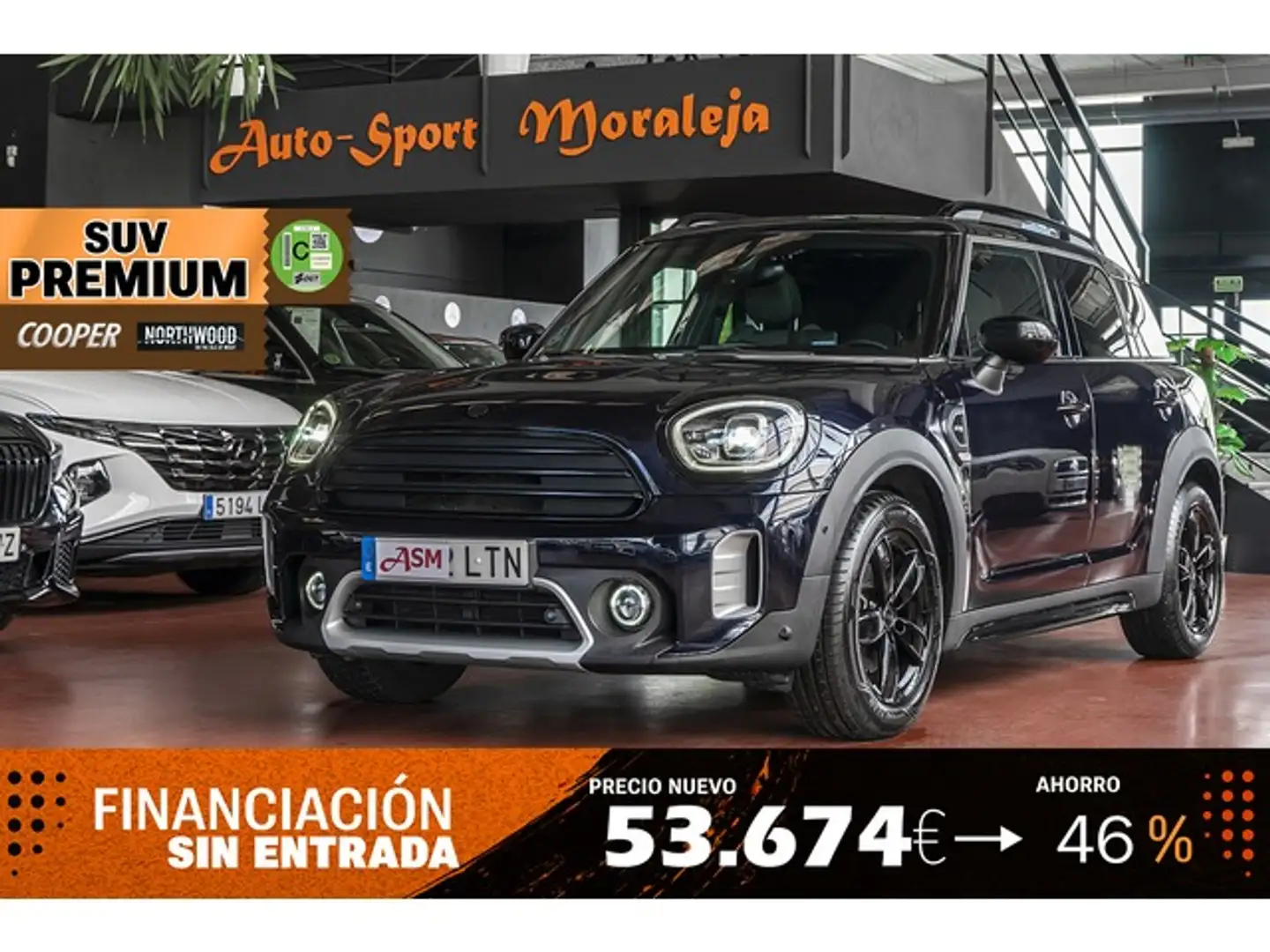 MINI Cooper Countryman D AUT. Negro - 1