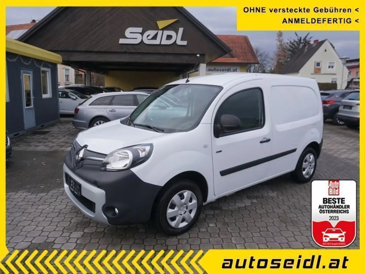 Renault Kangoo Z.E. Complete 33kWh mit Batterie *TOP-PREIS!* Weiß - 1