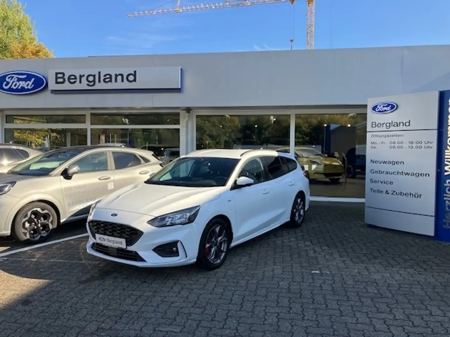 Ford Focus ST-LINE 1.0L EB 125PS Styling-,Winterpaket Blanco - 1