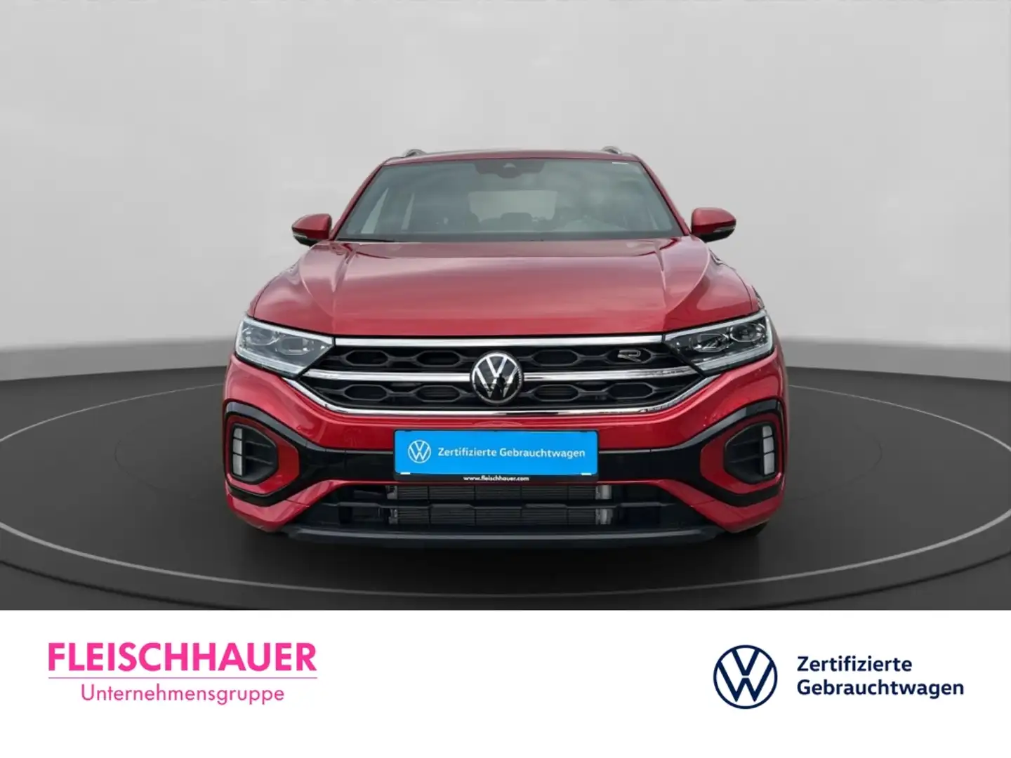 Volkswagen T-Roc R-Line 1.5+SHZ+LED+DAB+KLIMAAUT+PARKLENK Rot - 2