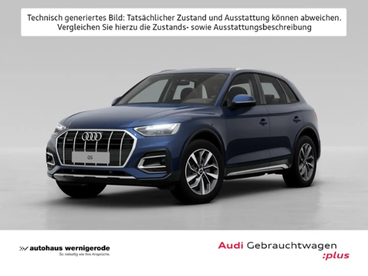 Audi Q5 advanced 40TFSI Tiptronic quattro *AHK*LED* Blau - 1