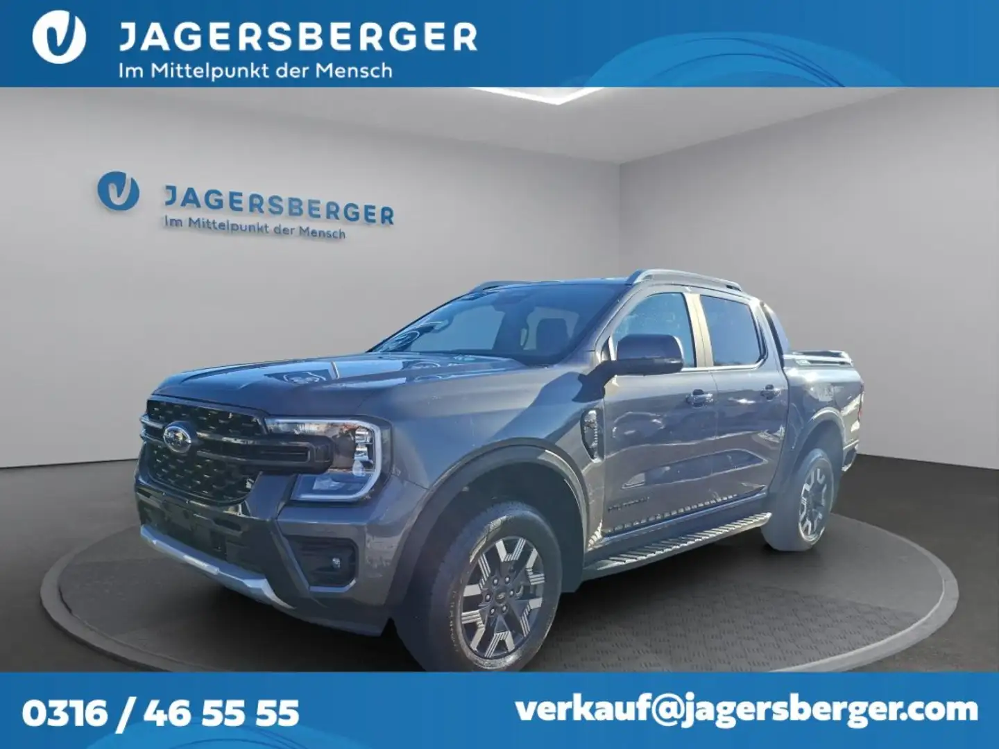 Ford Ranger Doppelkabine Wildtrak e-4WD 2.3 EcoBoost 11 Grau - 1