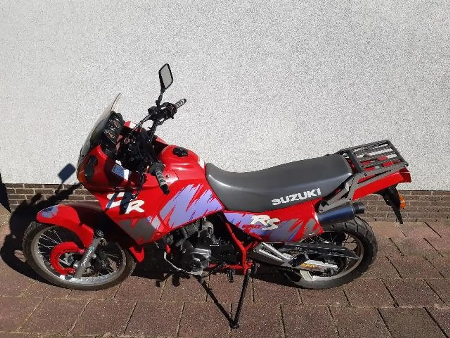 Suzuki DR 650 RSE elektrische start Červená - 2