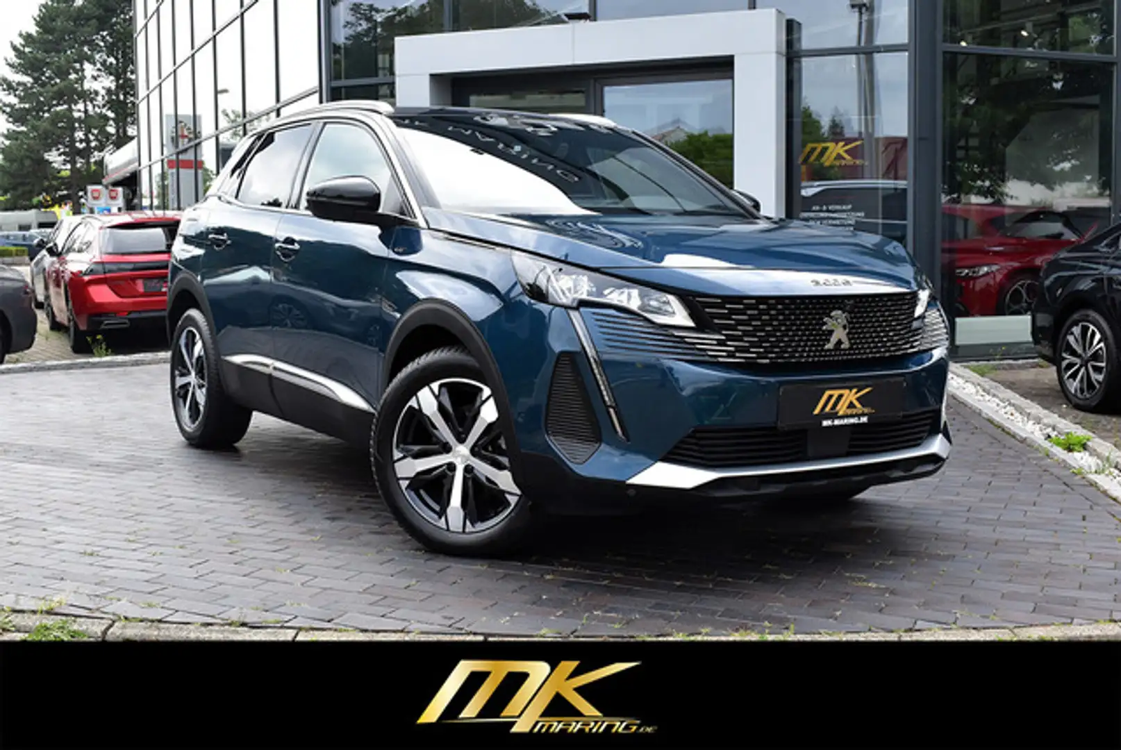 Peugeot 3008 GT PT 130 EAT8*FULL-LED*NAV*SHZ*FOCAL*KLIMA GT Bleu - 1