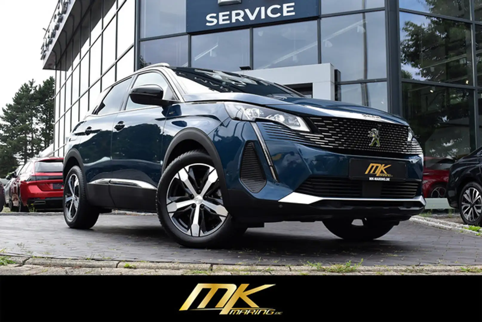 Peugeot 3008 GT PT 130 EAT8*FULL-LED*NAV*SHZ*FOCAL*KLIMA GT Blau - 2