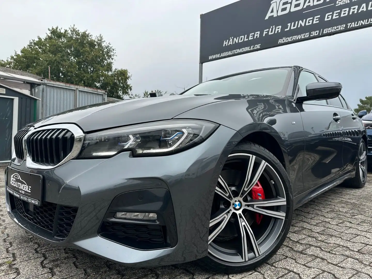 BMW 320 d M Sport ACC*Laser*eGSD*Gestik*HiFi*Shadow+ Grau - 1