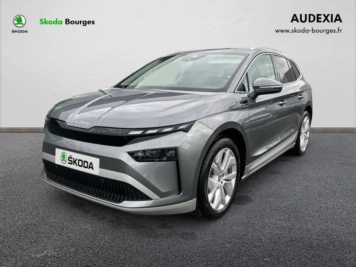 Skoda Enyaq 85 Plus Grijs - 1