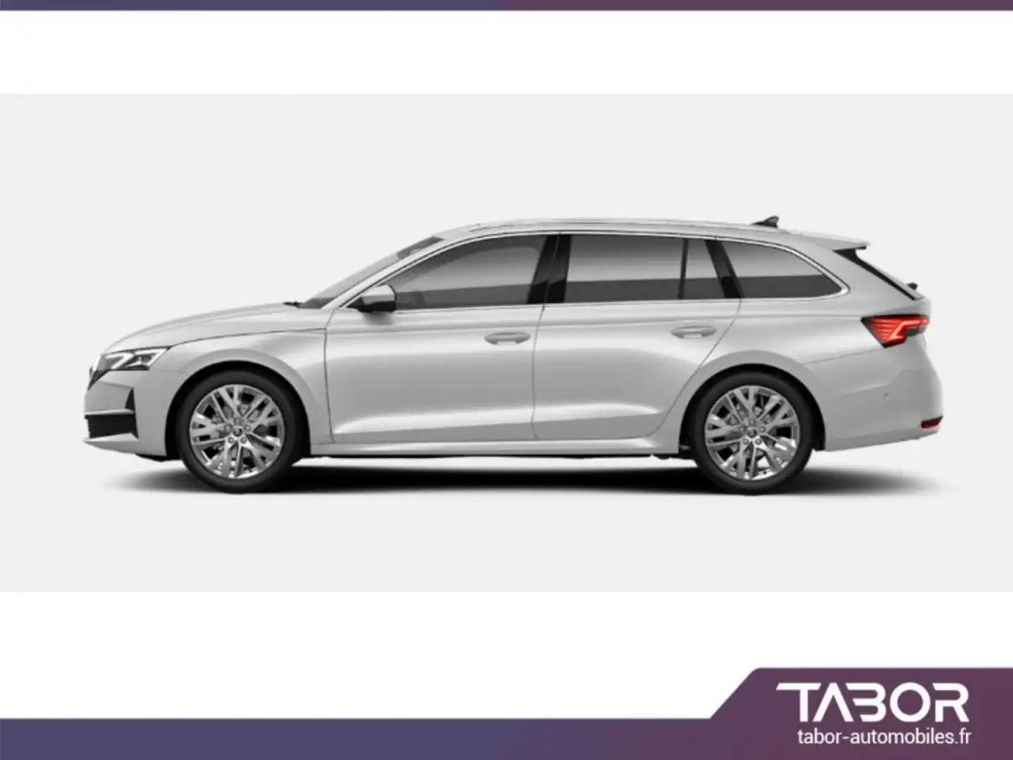 Skoda Octavia Combi eTSI 150 DSG Selec Canton Blanc - 2