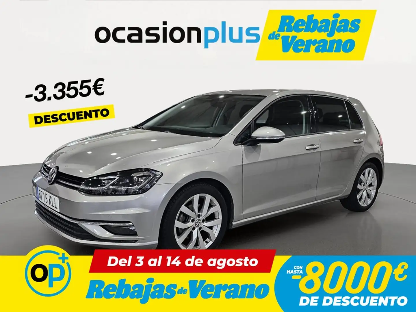 Volkswagen Golf 2.0TDI Sport DSG7 110kW Gris - 1