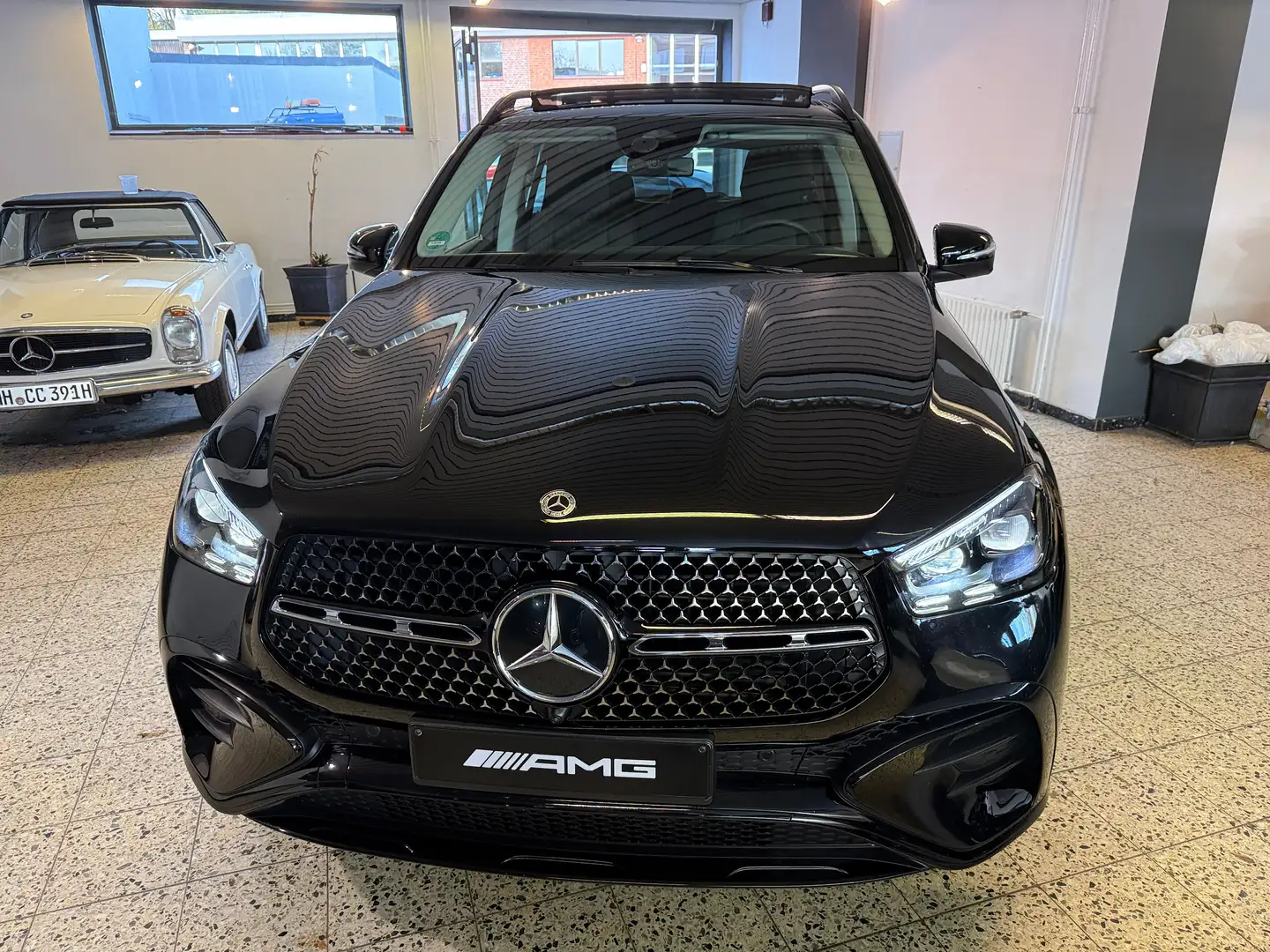 Mercedes-Benz GLE 450 d 4Ma AMG + NIGHT NAV/LEDER/AHK/HUD/DISTR/AIRMATIK Noir - 2