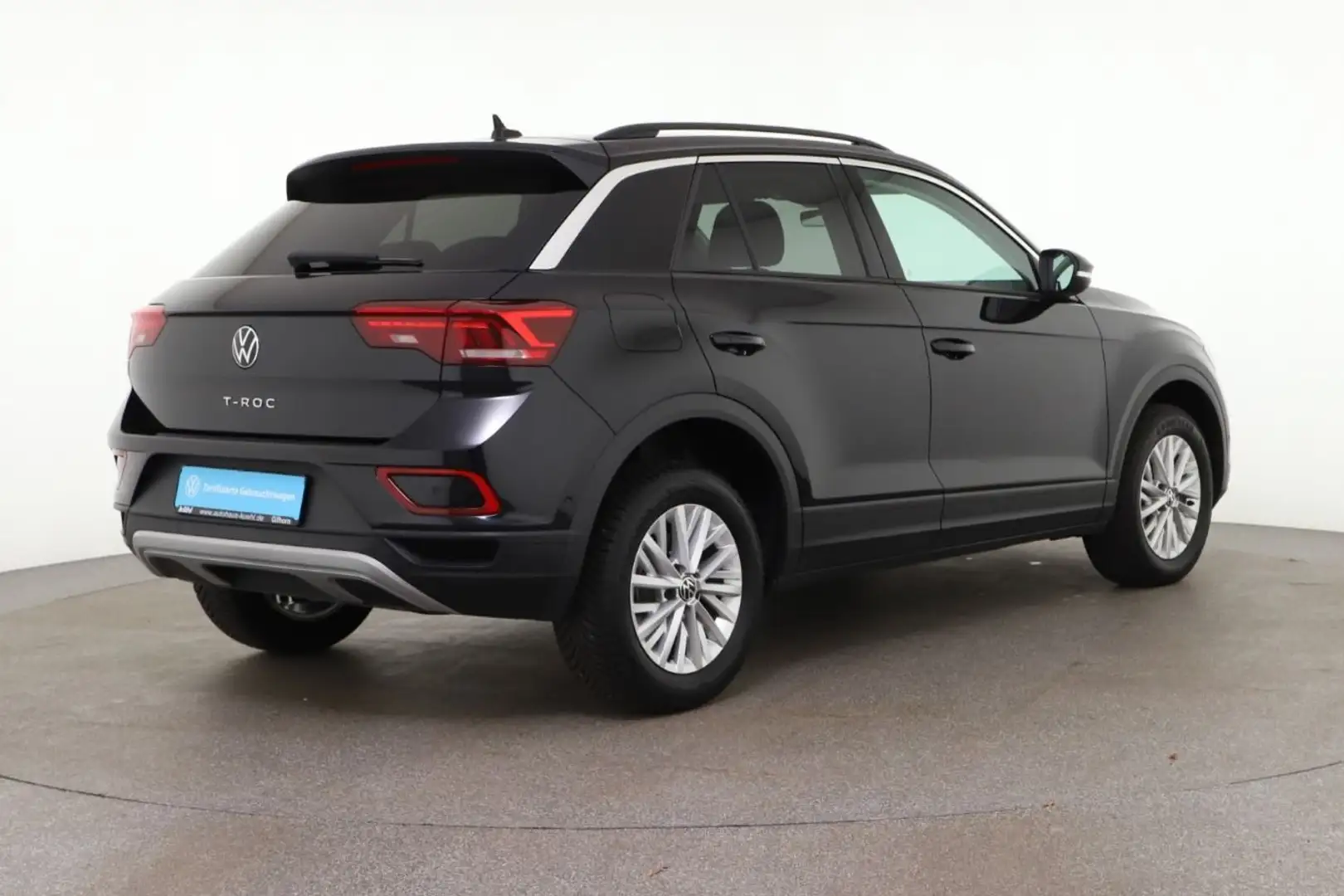 Volkswagen T-Roc 1.0 TSI Life LED+ Navi App Schwarz - 2