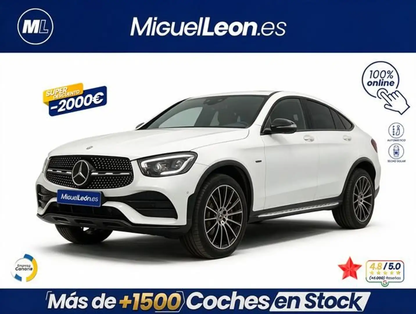 Mercedes-Benz GLC 350 350e 4Matic Blanco - 1