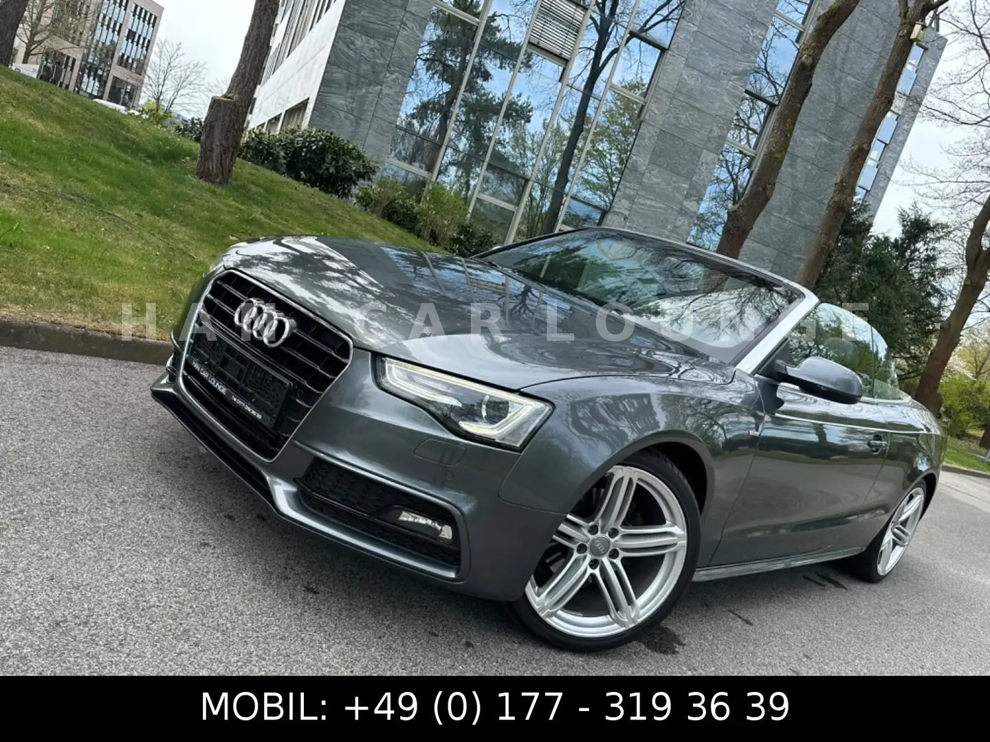 Audi A5 Cabriolet 1.8 TFSI*S-LINE*1.HAND*LEDER*XENON* Gris - 1