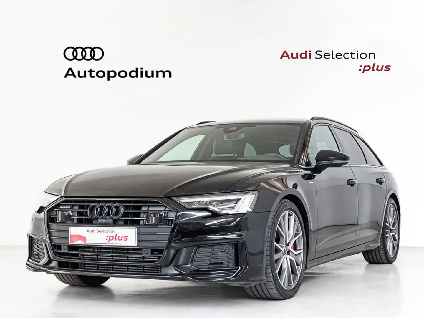 Audi A6 Avant 55 TFSIe quattro-ultra Black line S tronic Nero - 1