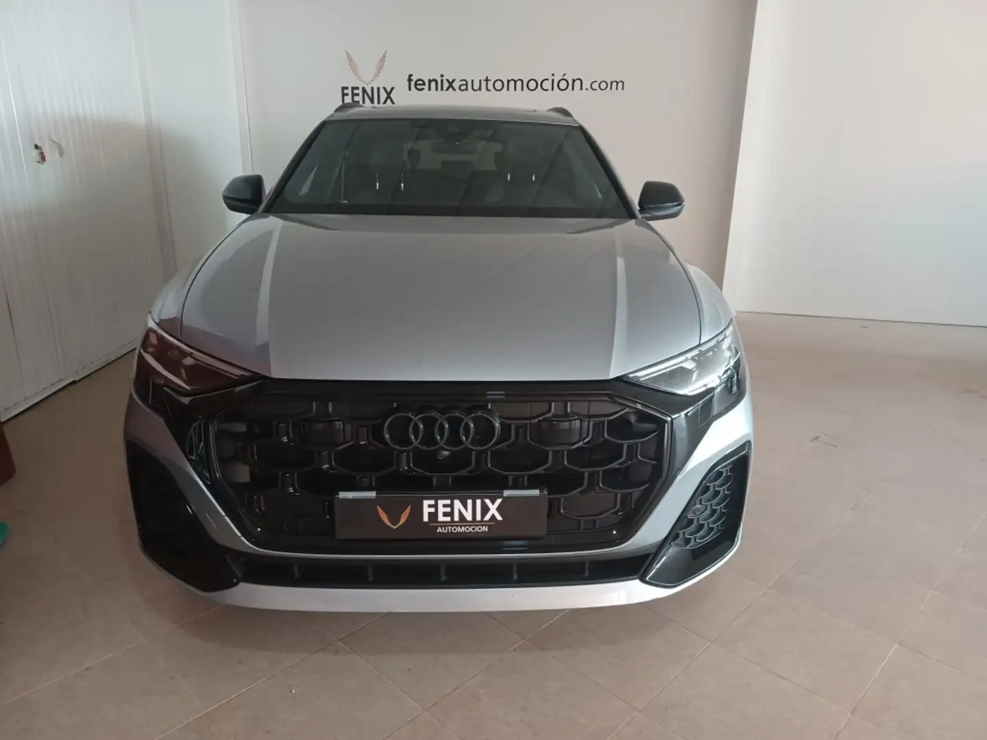 Audi Q8 45 TDI Black line quattro tiptronic Argent - 2
