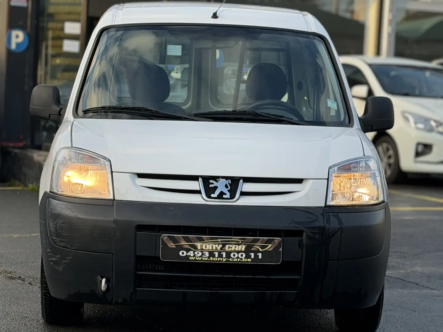 Peugeot Partner 1.6 HDi*utilitaire*EURO4*contrôle technique✅ Weiß - 1