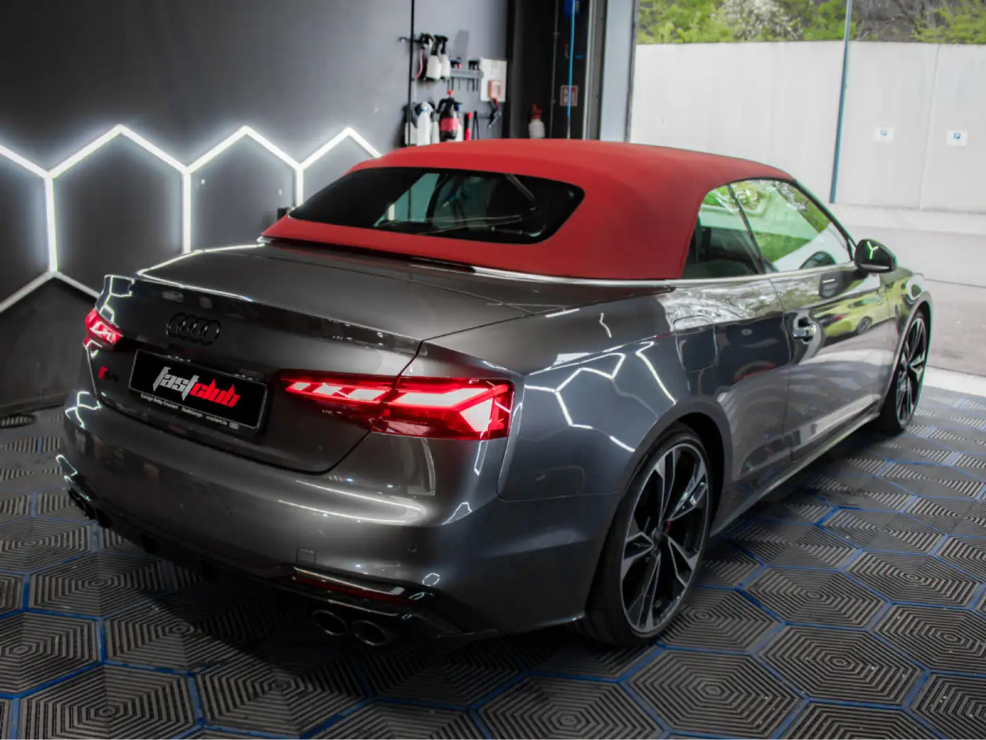 Audi S5 Cabriolet 3,0L TFSI Gris - 2