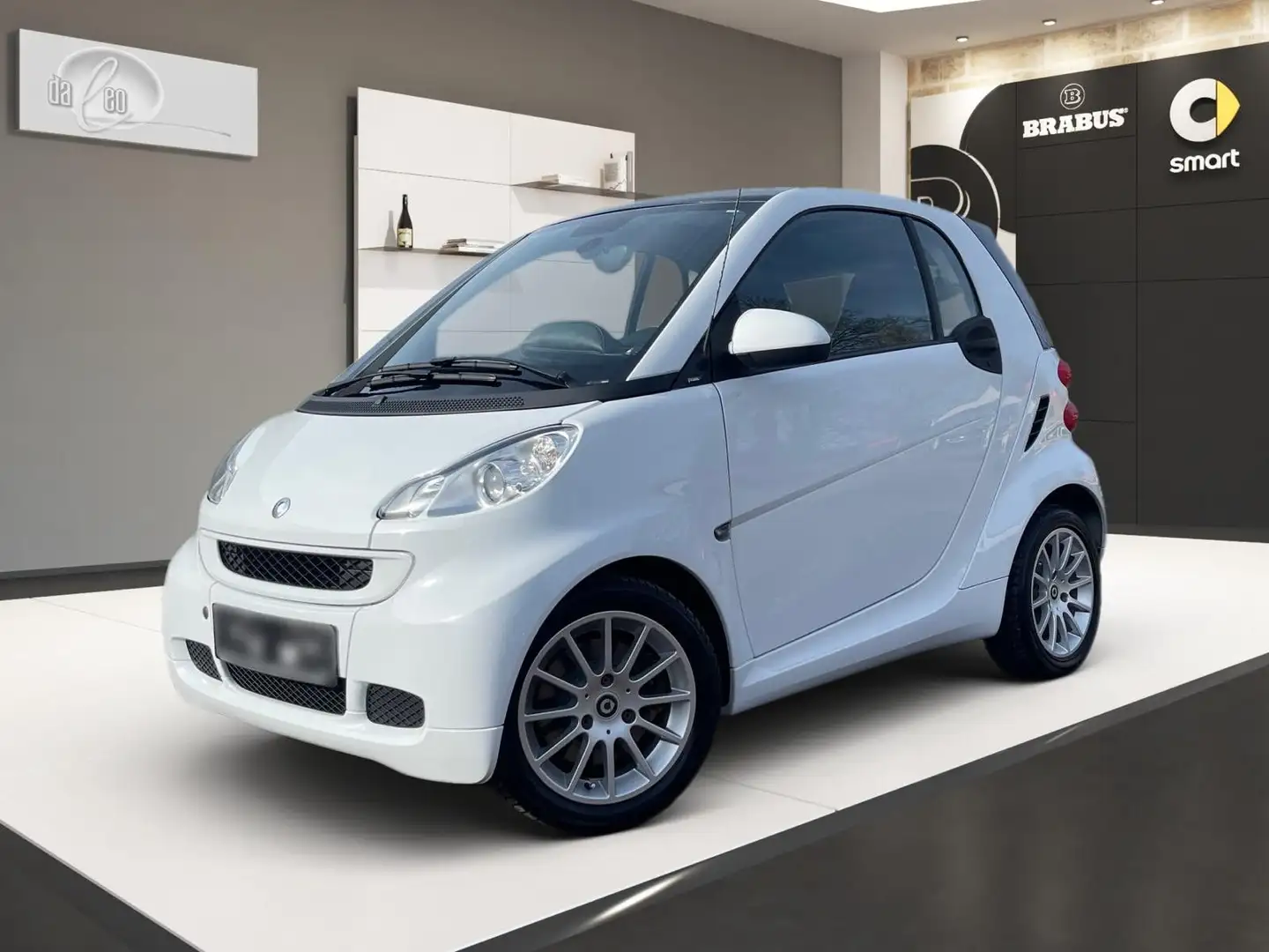 smart forTwo Passion Turbo Navi Sitzheizung Servo Pano Weiß - 1
