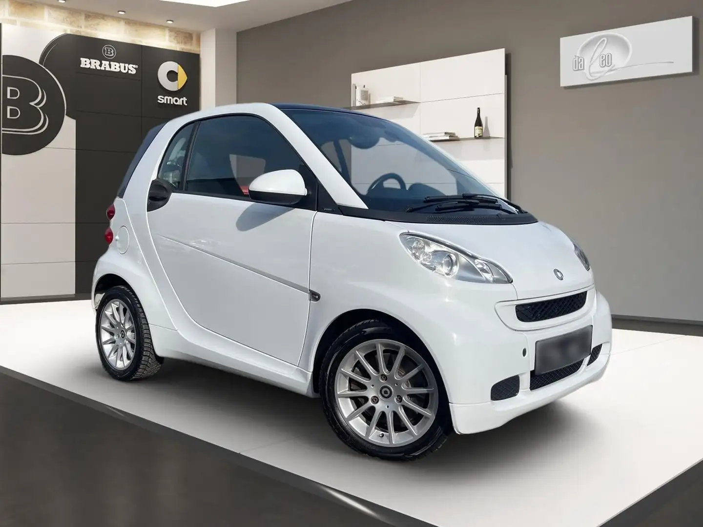smart forTwo Passion Turbo Navi Sitzheizung Servo Pano Weiß - 2