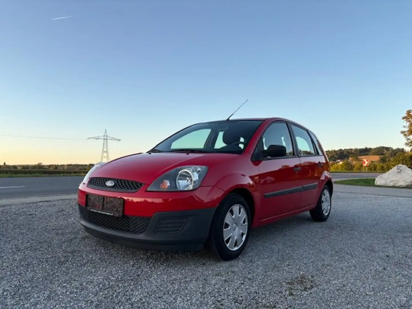 Ford Fiesta Klima Rot - 1