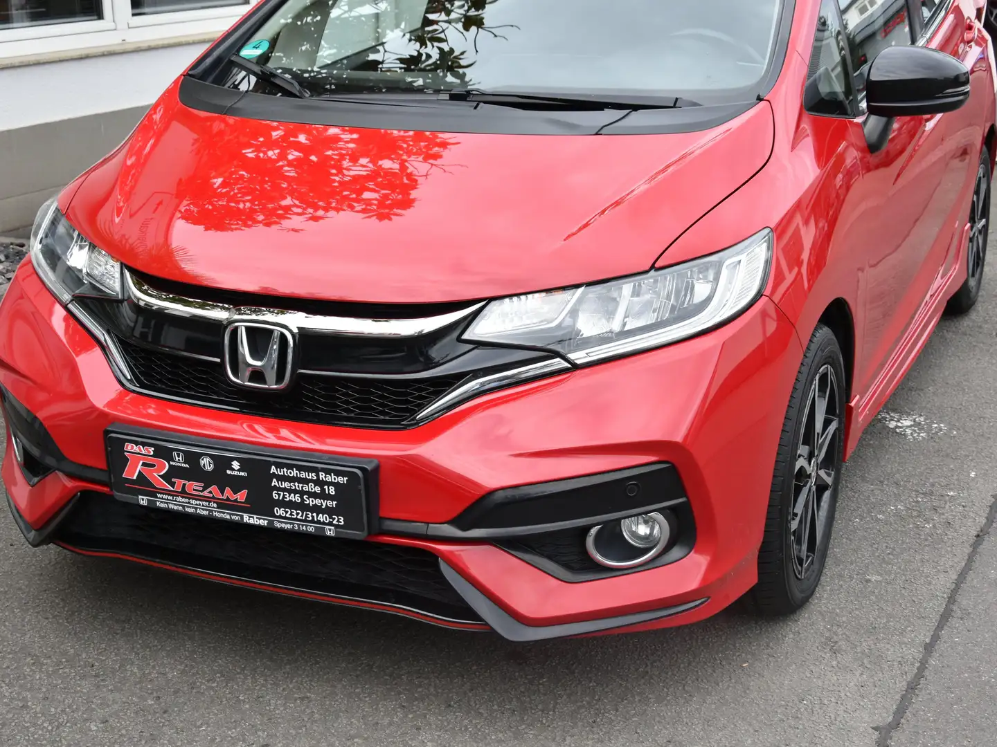 Honda Jazz Dynamic*Automatik*1.Hand*Scheckheft* Rood - 2