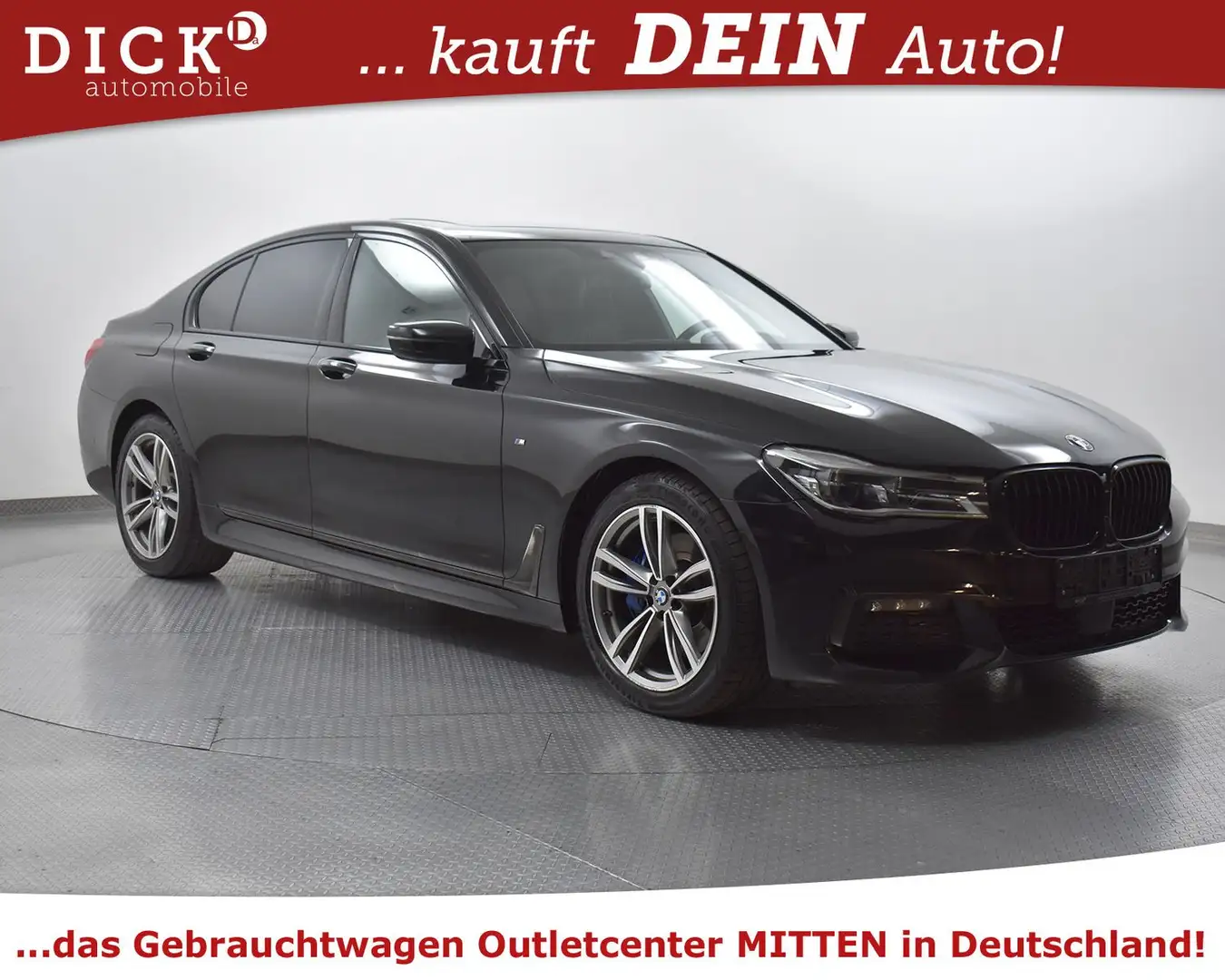 BMW 730 d M Sport/PAKET+LUFT+KOMFOSI+PANO+SOFT+H&K+KA Noir - 1