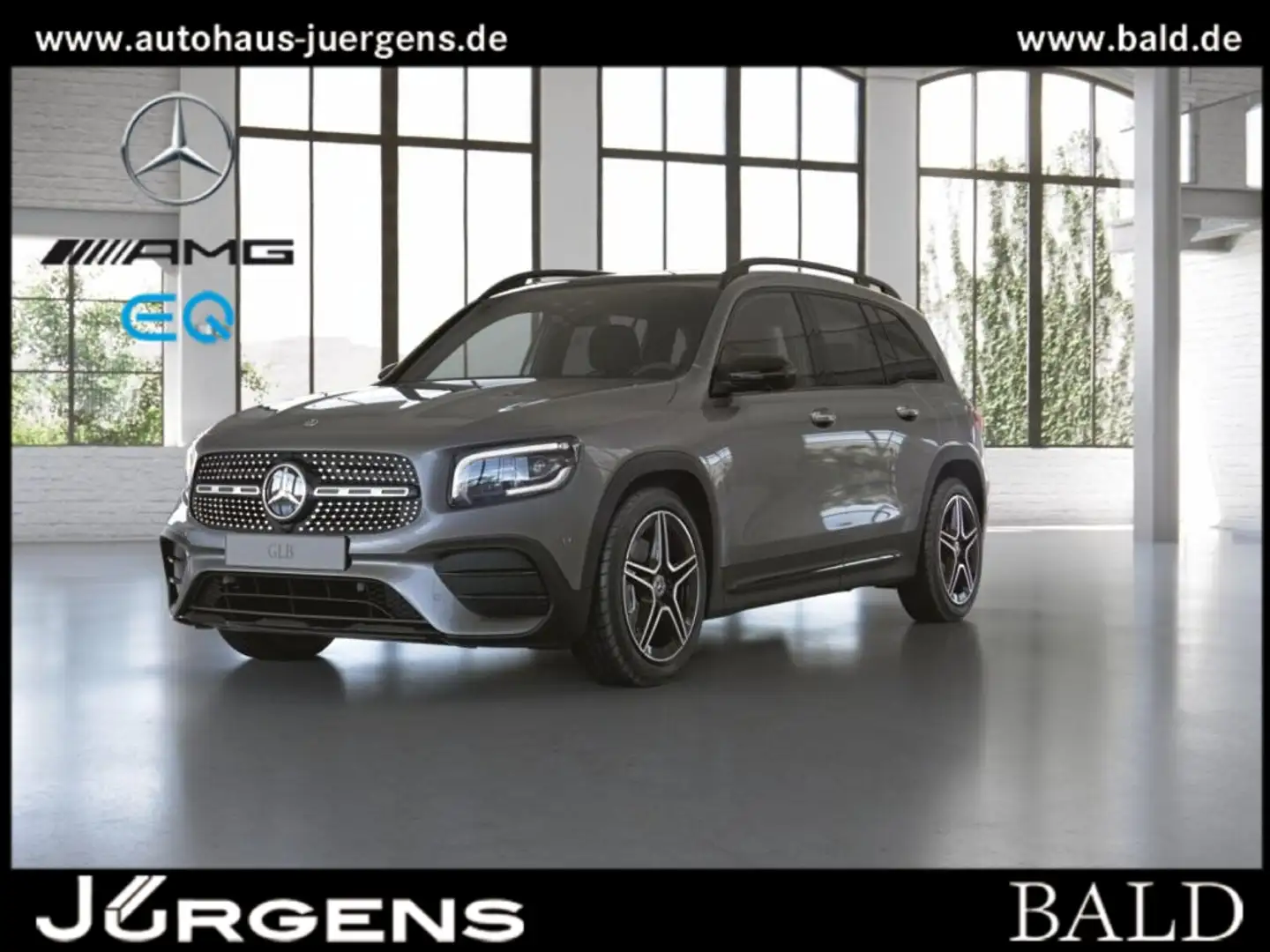 Mercedes-Benz GLB 250 4M AMG-Sport/Pano/Leder/MBeam/Night/Dist Grau - 1