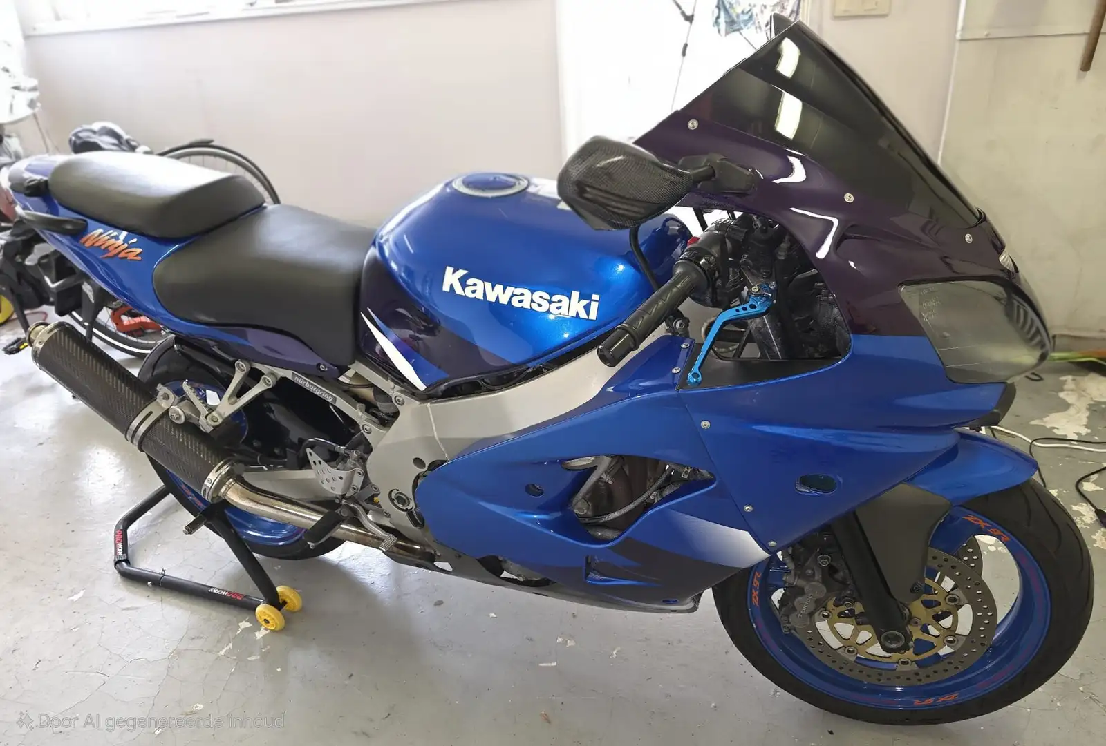 Kawasaki Ninja ZX-9R Azul - 2