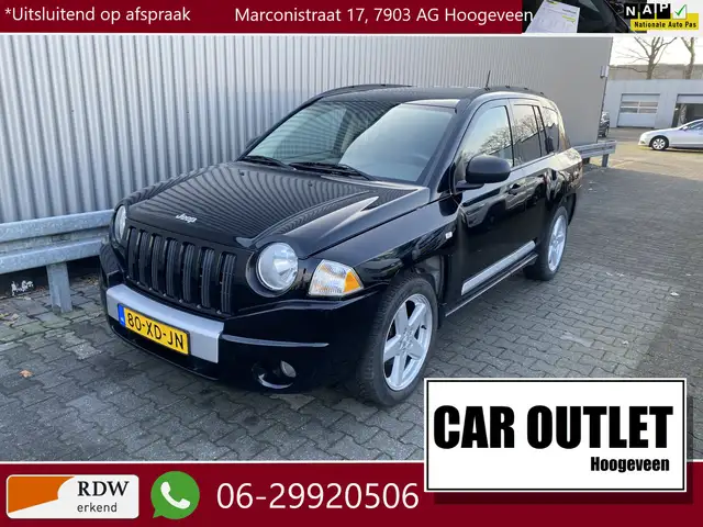 Jeep Compass 2.4 Limited Leer, A/C, Stoelvw, CC, PDC, LM, Trekh