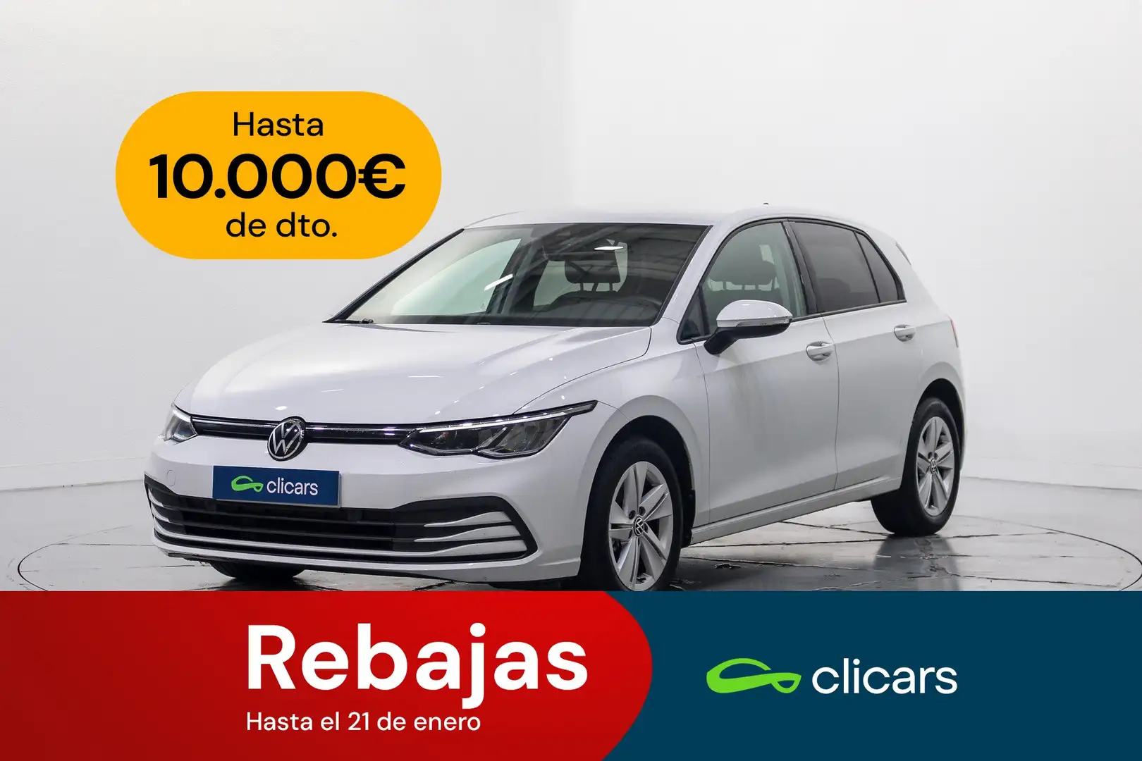 Volkswagen Golf 2.0TDI Life 85kW Blanc - 1