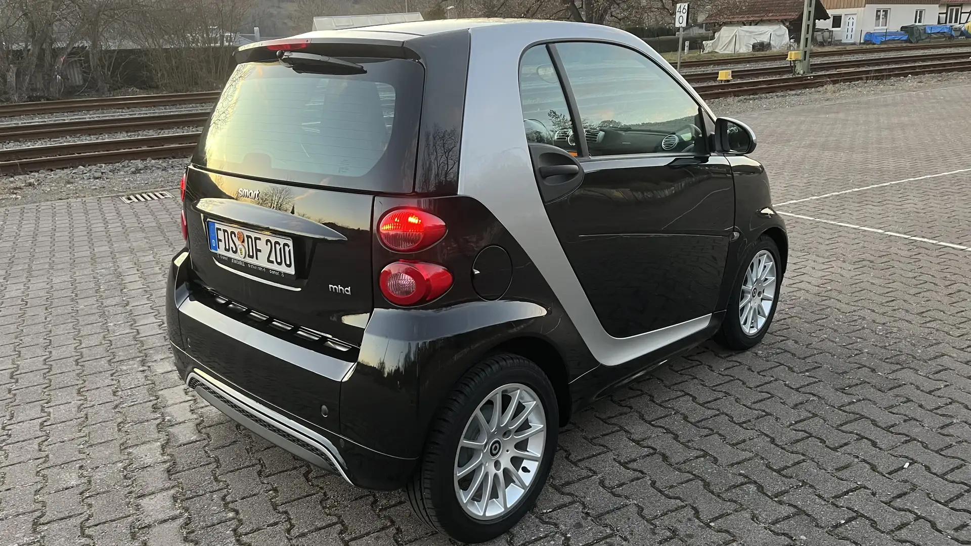 smart forTwo Passion 52kW Klima Panoramadach Siyah - 2