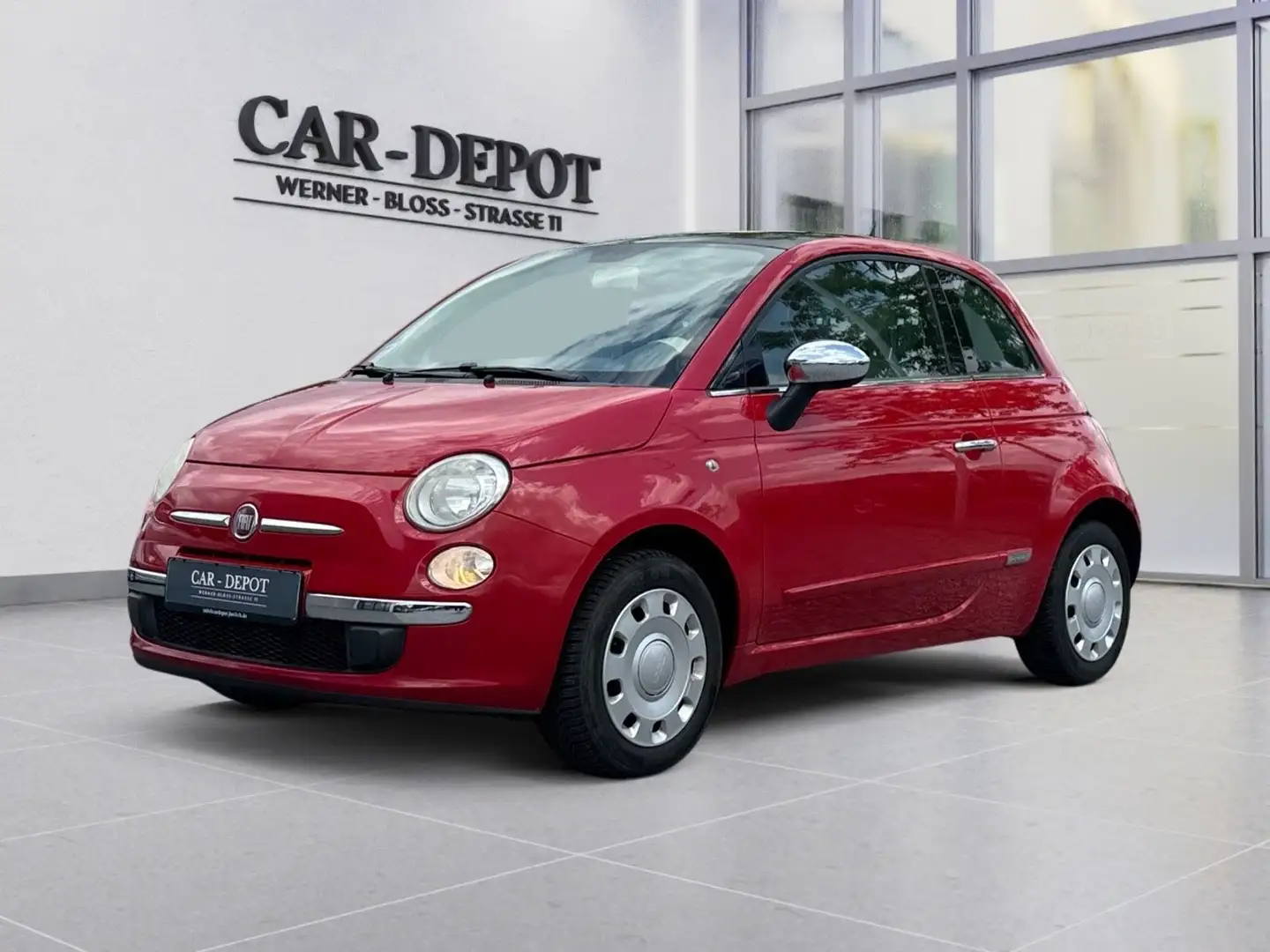 Fiat 500 * KLIMA * USB * MULTILENK.* PANO * TÜV Rot - 1