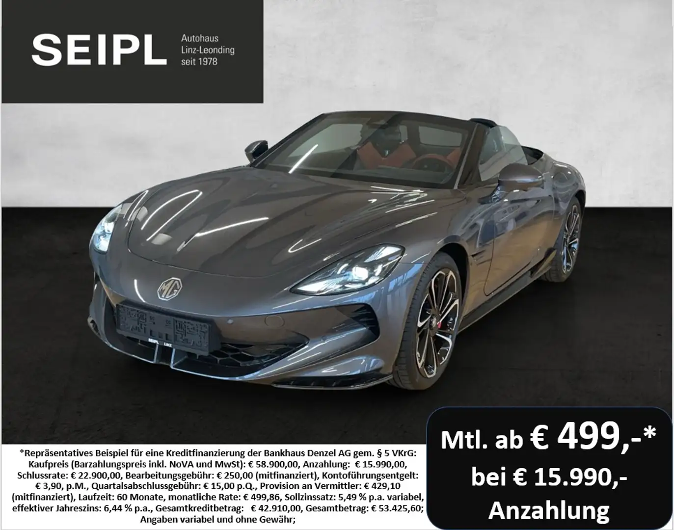 MG Cyberster 77kWh GT Grau - 1