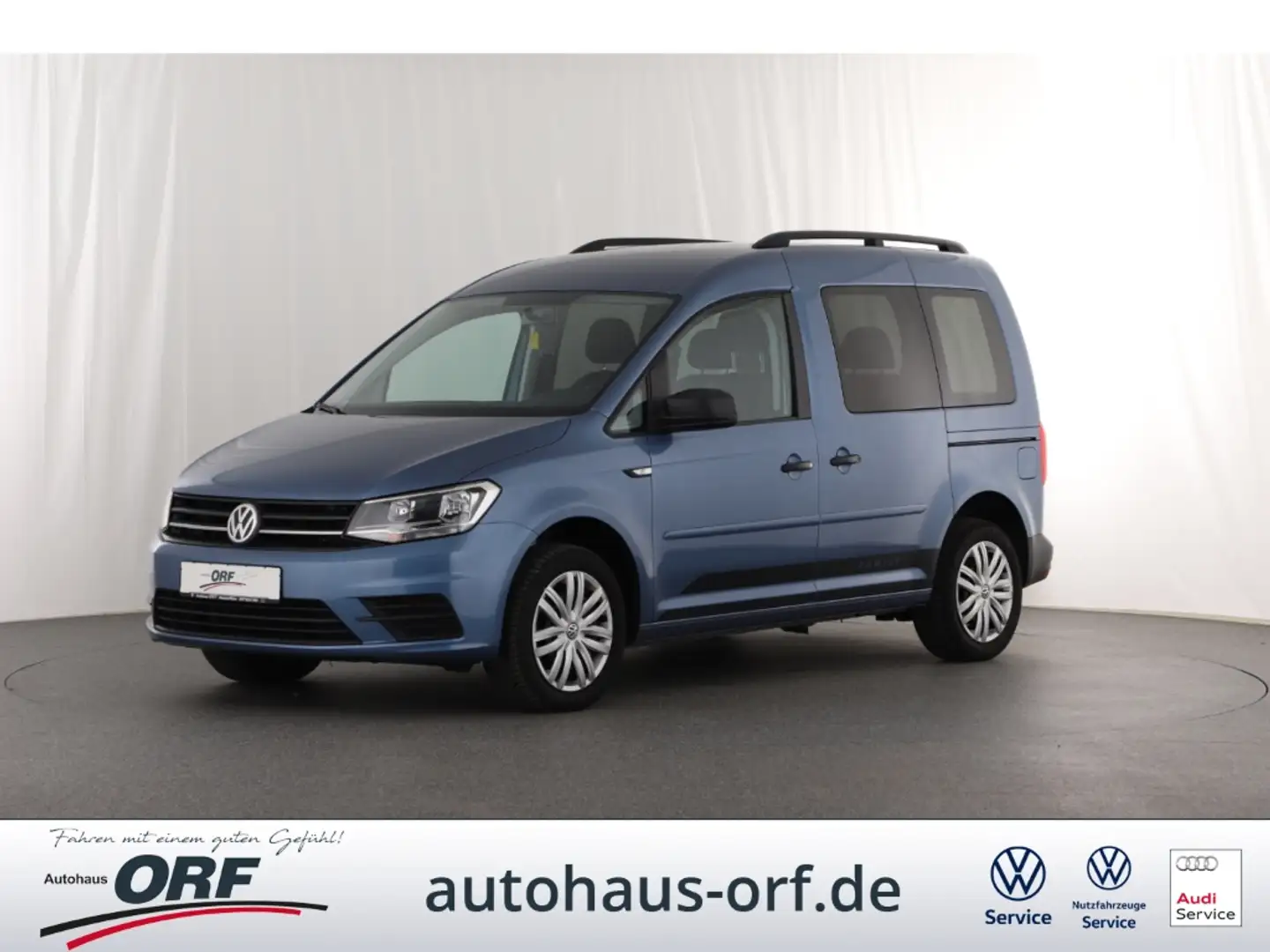 Volkswagen Caddy 2.0 TDI Trendline Family TEMPOMAT KAMERA SITZHZG K Синий - 1