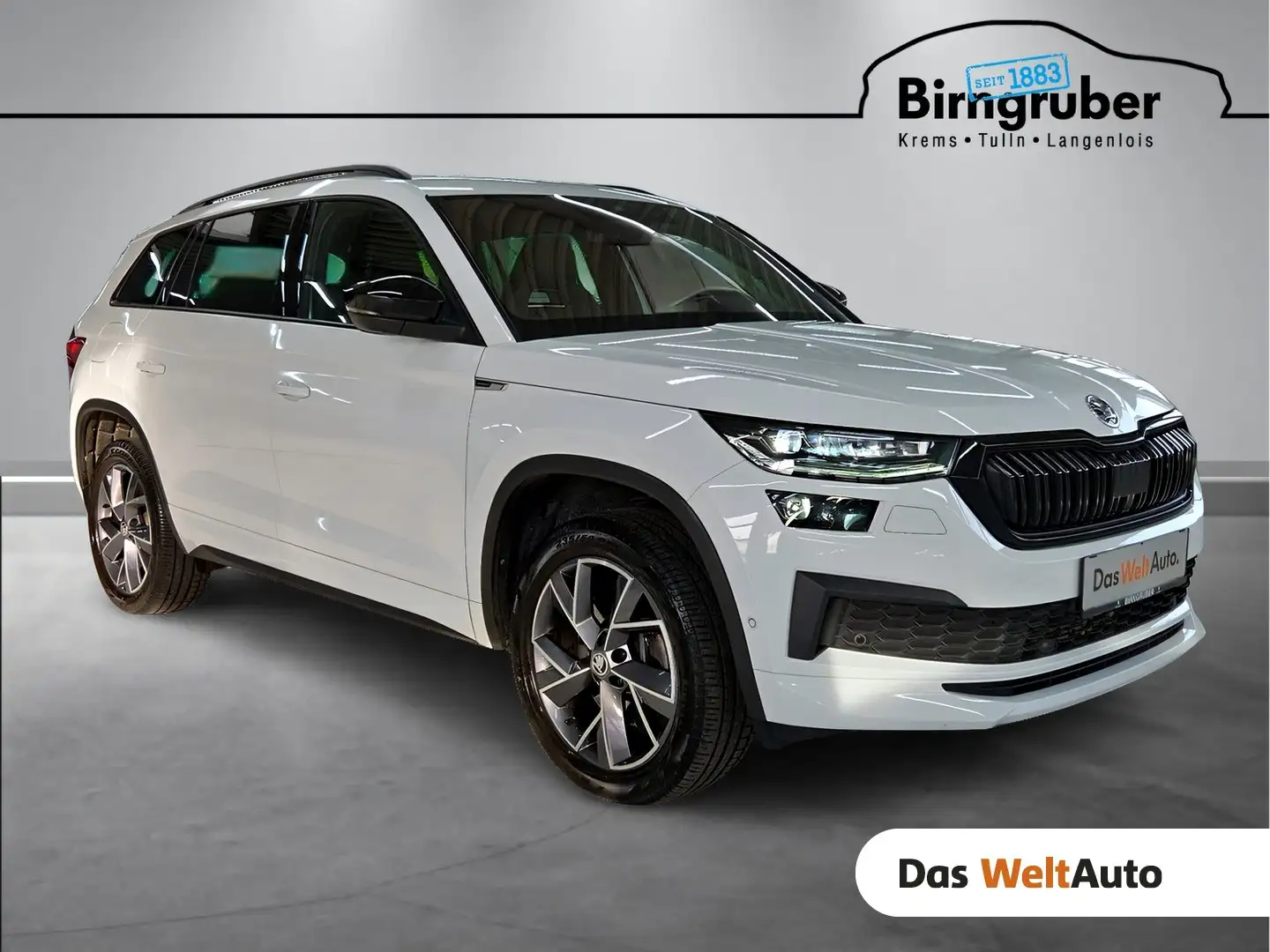 Skoda Kodiaq 4x4 SPORTLINE TDI DSG Weiß - 1