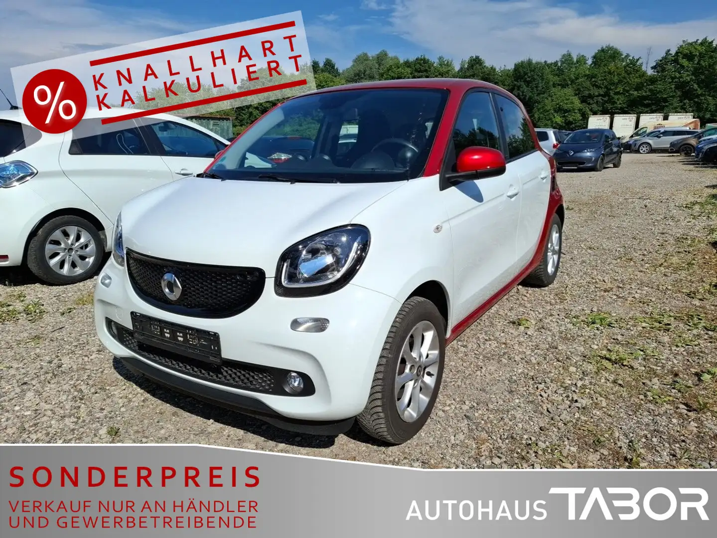 smart forFour passion Klimaaut. PDC SHZ BT Licht/Regen Rot - 1