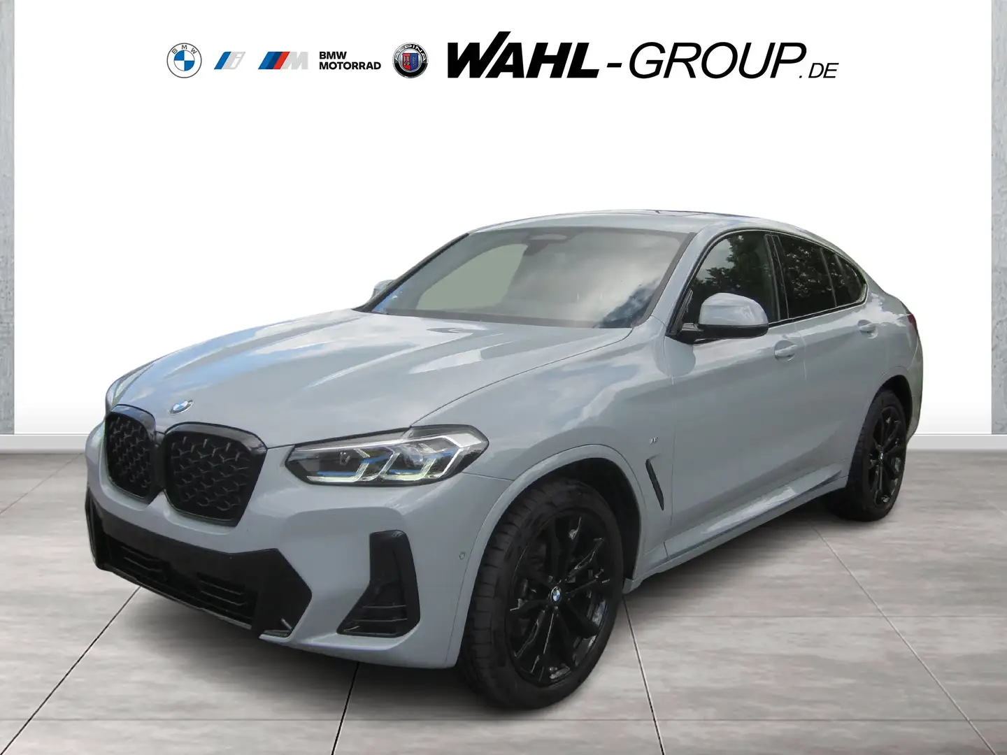 BMW X4 xDrive20i M SPORT LASER AHK PANO LEDER HUD LC PROF Grau - 1
