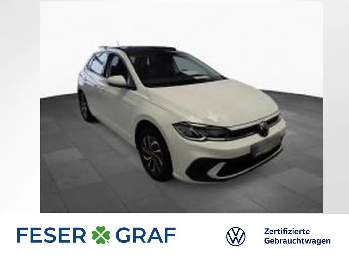 Volkswagen Polo LIFE 1.0TSI 70kW DSG Navi Panoramadach Wit - 1