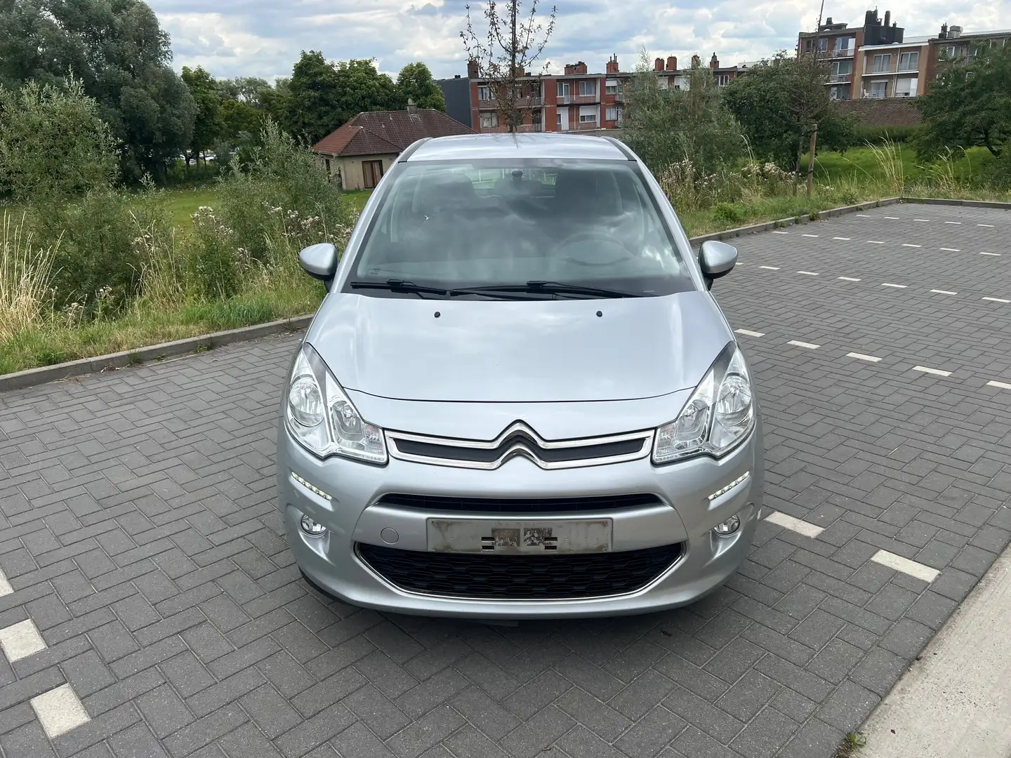 Citroen C3 1.2-GPS-AIRCO + CARNET COMPLET GARANTIE 12 MOIS Argent - 2