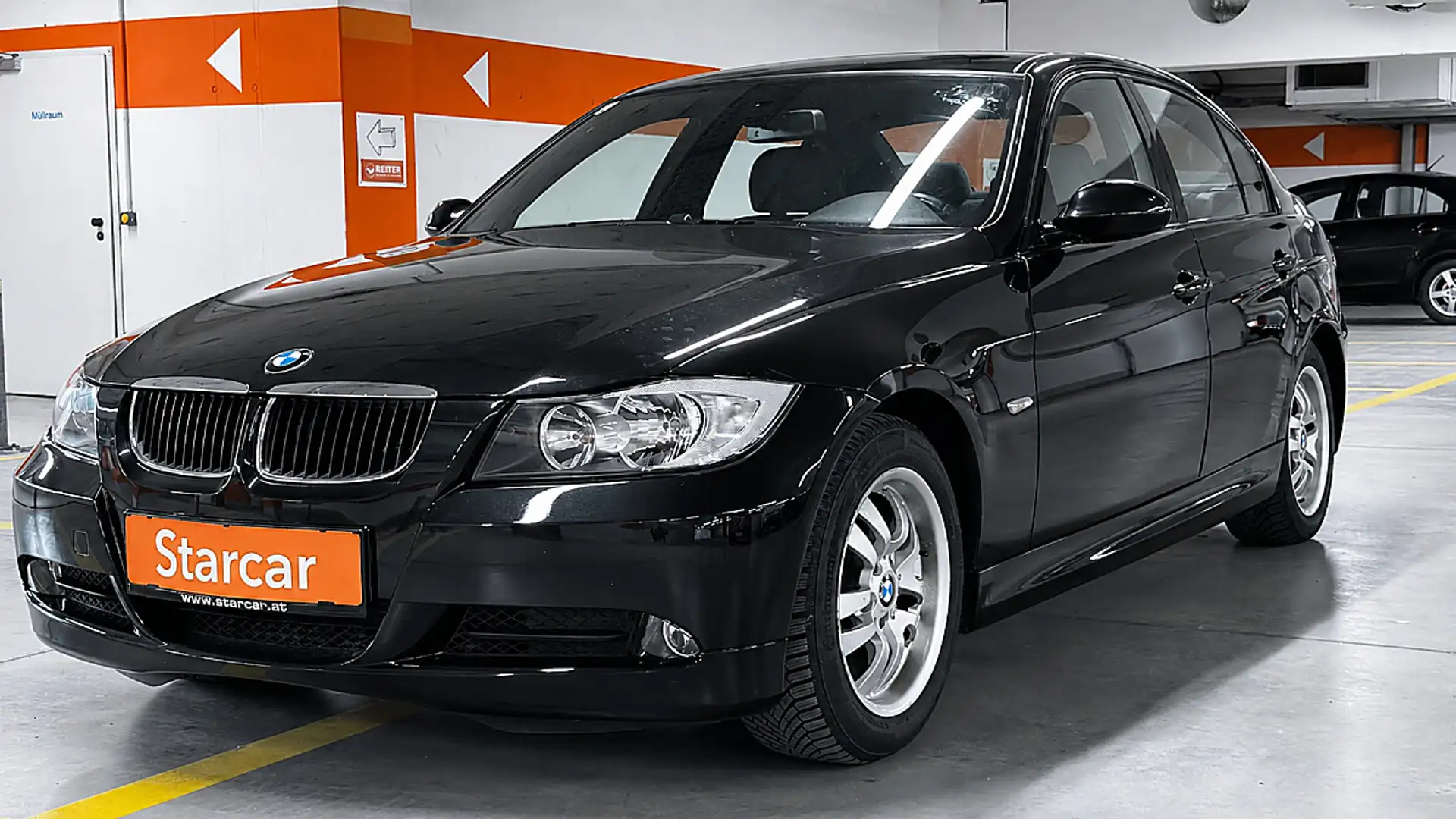 BMW 318 d *M-PAKET*KLIMA*SPORTSITZE* Schwarz - 2