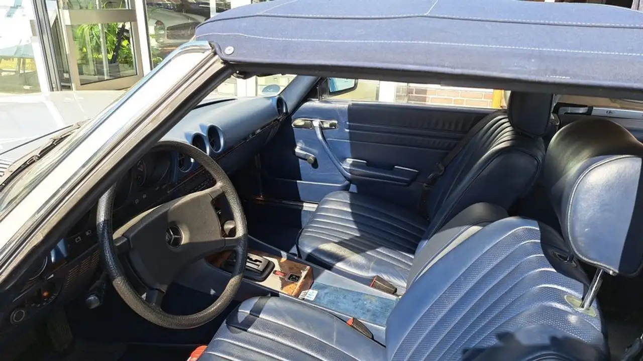 Mercedes-Benz SL 280 Automatik / Leder Blau Top Historie 2 Han, foto 7