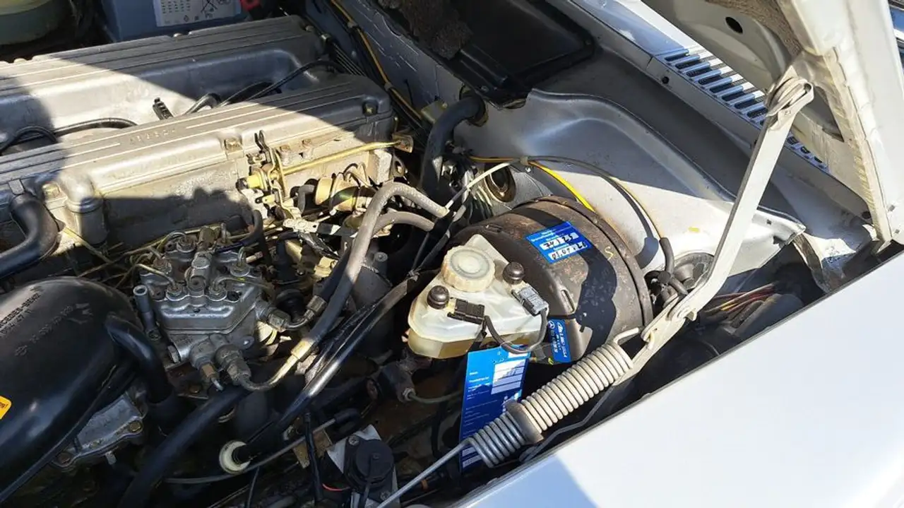 Mercedes-Benz SL 280 Automatik / Leder Blau Top Historie 2 Han, foto 11