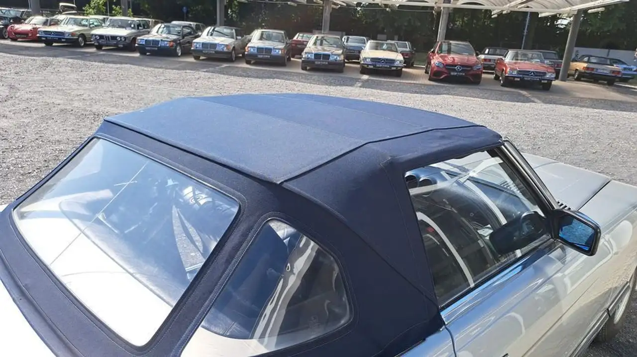 Mercedes-Benz SL 280 Automatik / Leder Blau Top Historie 2 Han, foto 4