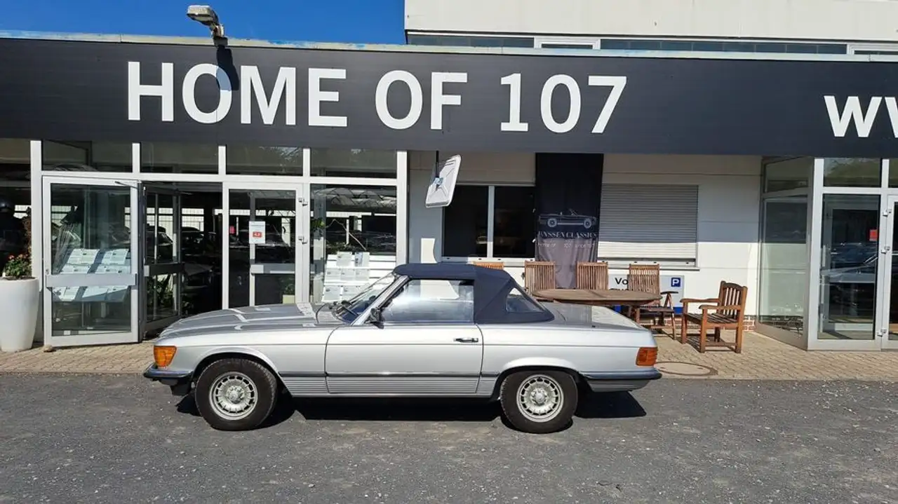 Mercedes-Benz SL 280 Automatik / Leder Blau Top Historie 2 Han, foto 1