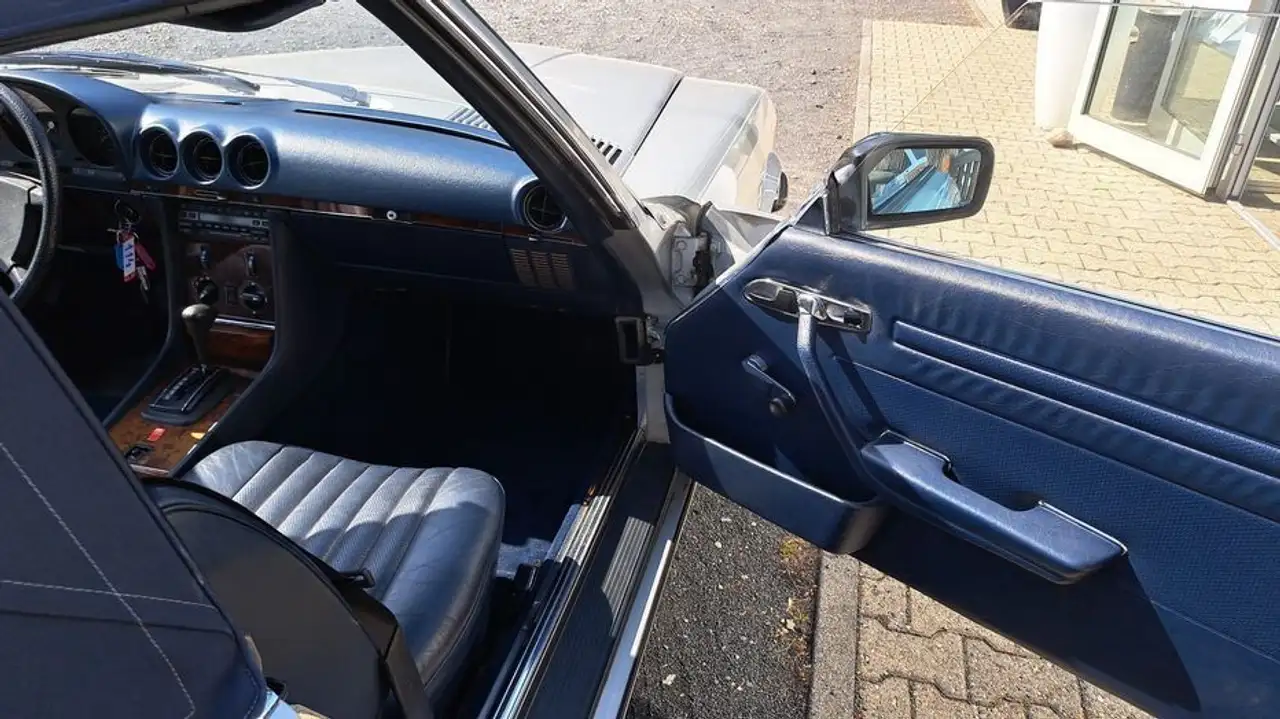 Mercedes-Benz SL 280 Automatik / Leder Blau Top Historie 2 Han, foto 9