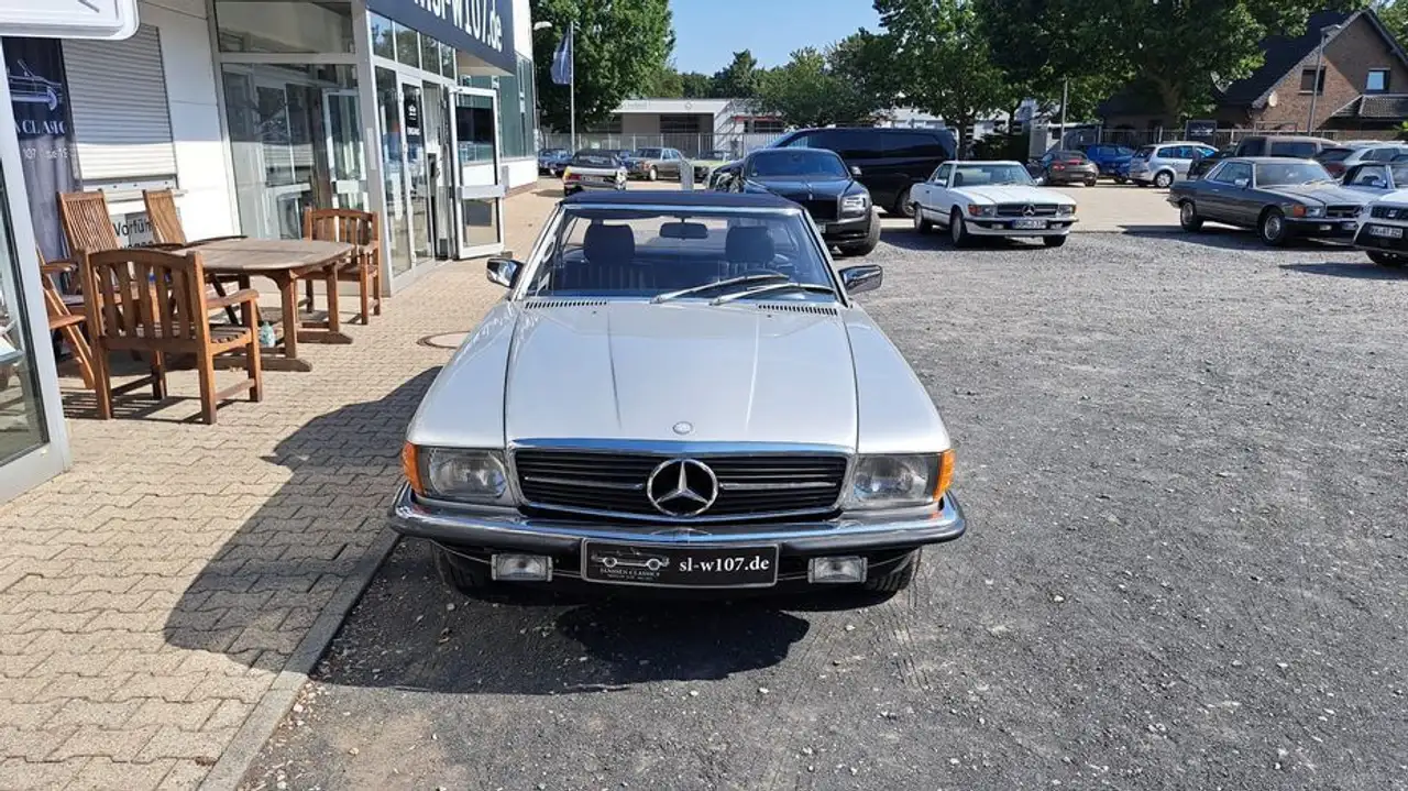 Mercedes-Benz SL 280 Automatik / Leder Blau Top Historie 2 Han, foto 5