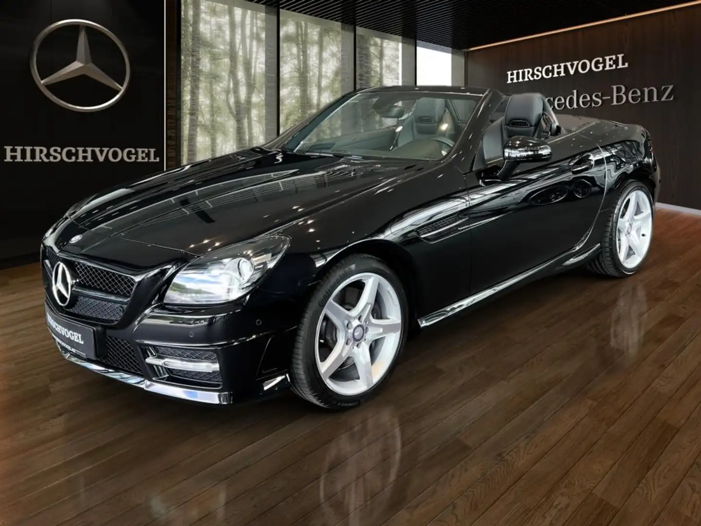 Mercedes-Benz SLK 200 BE AMG-Line+AIRSCARF+Navi+PDC+Sitzheiz Negro - 2