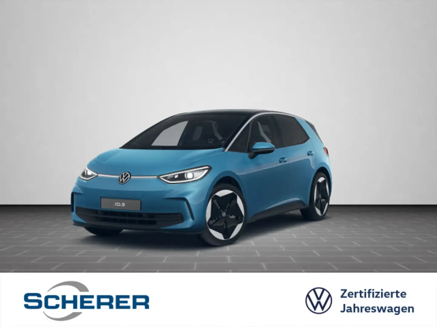 Volkswagen ID.3 Pro S 77 kWh Wärmep+HuD+ACC+LED+H&K+Navi+Si Blau - 1