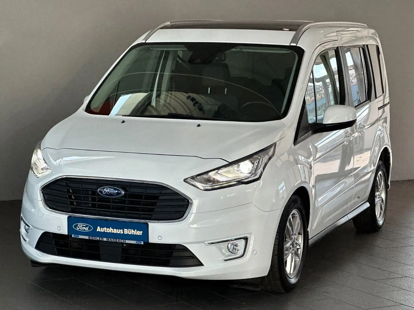 Ford Tourneo Connect Titanium #ACC #DAB #STANDHEIZUNG Weiß - 1