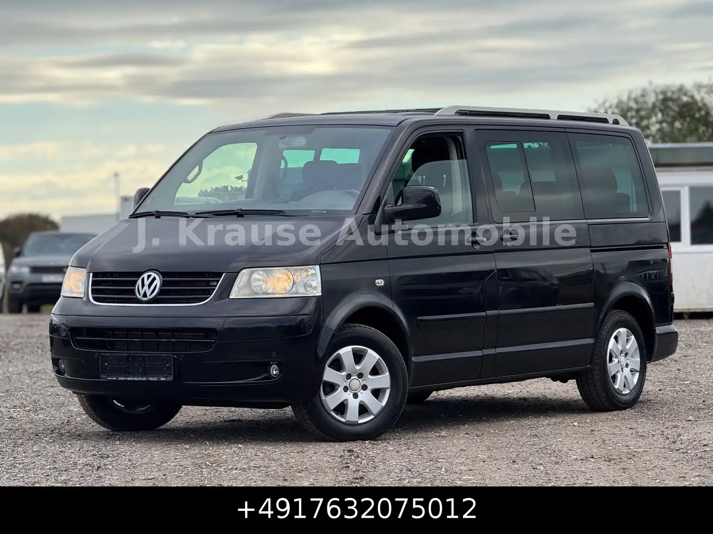 Volkswagen T5 Multivan 2.5 TDI Klimaaut. 2xST 7-Sitze Noir - 1
